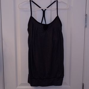 Lululemon tank with sports bra top